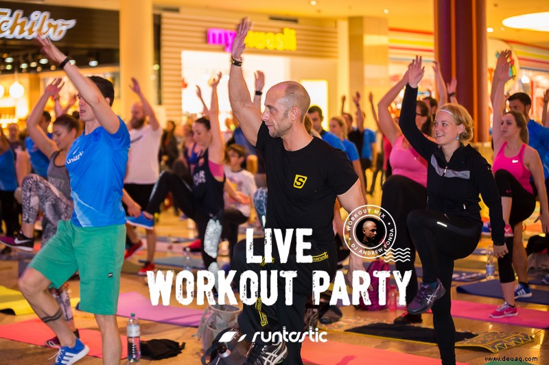 Gemeinsam schwitzen – Runtastic LIVE Workout Party 