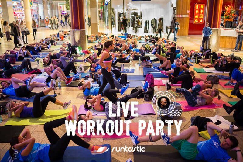 Gemeinsam schwitzen – Runtastic LIVE Workout Party 