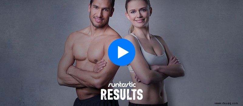 Fit werden, abnehmen und Muskeln aufbauen – Runtastic Results 