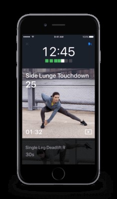 Neue Workouts:Outdoor-Workouts zur Ergebnis-App hinzugefügt 