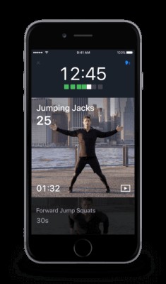 Neue Workouts:Outdoor-Workouts zur Ergebnis-App hinzugefügt 