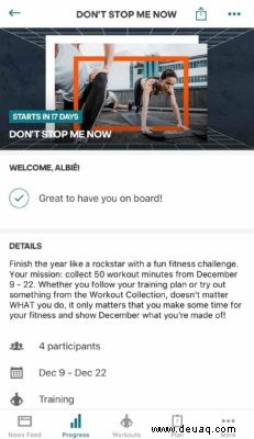 Neu ᐅ Erreiche deine Fitnessziele mit Challenges in der adidas Training App 