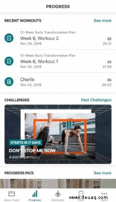 Neu ᐅ Erreiche deine Fitnessziele mit Challenges in der adidas Training App 