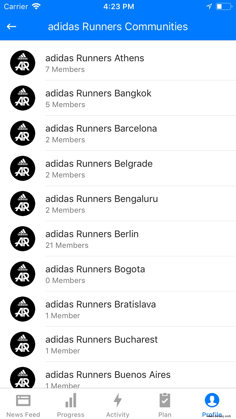 adidas Runners Community:Sei dabei und spüre den Teamgeist! 