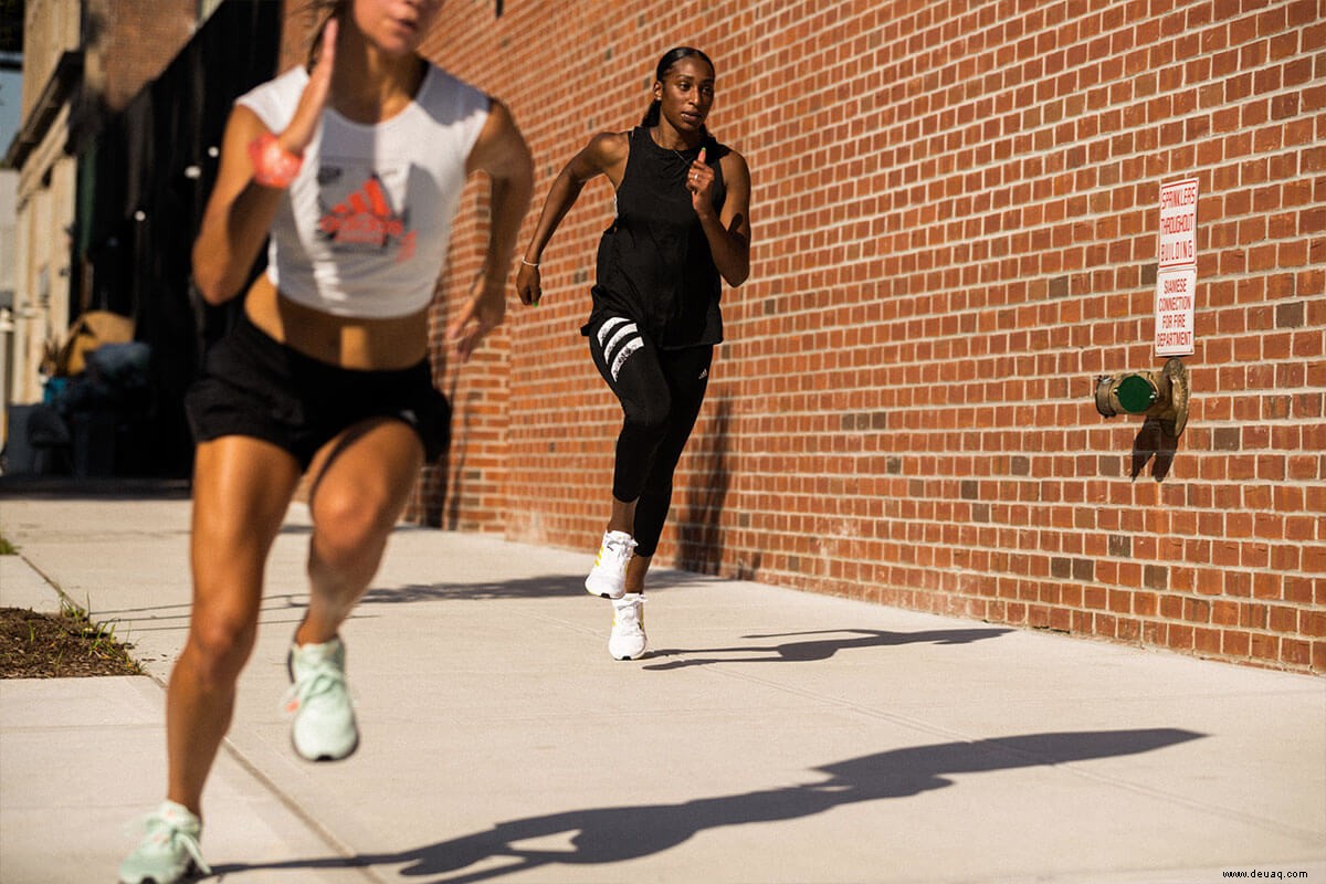 Starke Bauchmuskeln =schnellere Laufzeiten? 