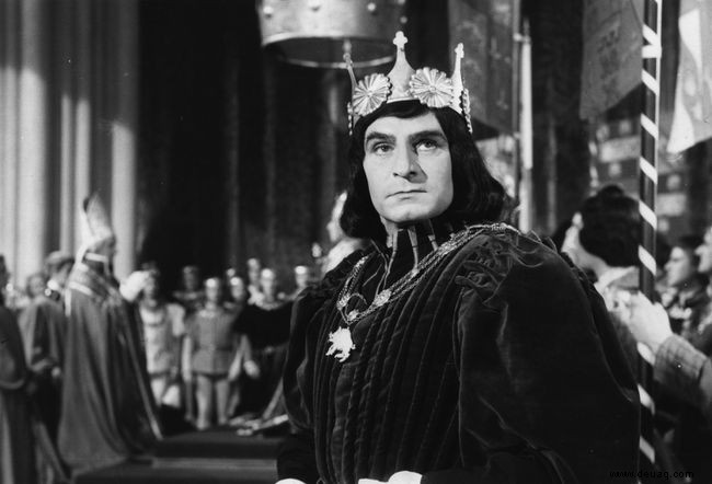 Sir Laurence Olivier, englischer Film- und Shakespeare-Schauspieler 