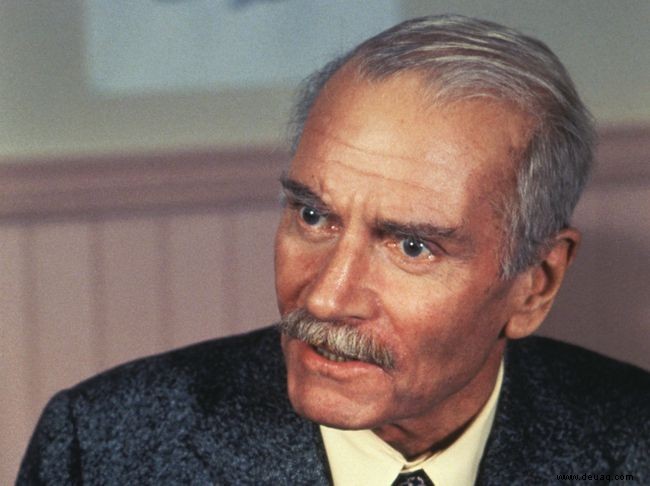 Sir Laurence Olivier, englischer Film- und Shakespeare-Schauspieler 