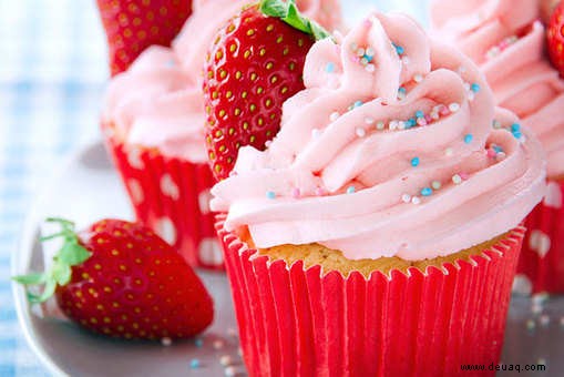 Erdbeer-Cupcake-Rezept 