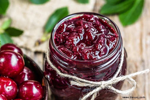 Rezept für Kirschmarmelade 