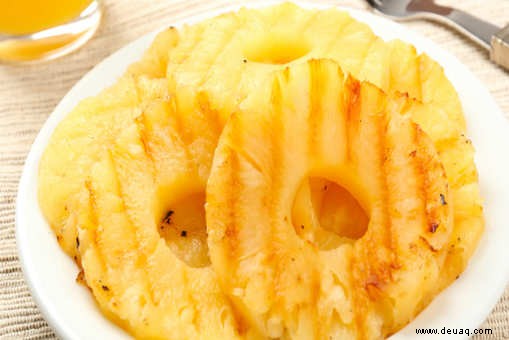 Rezept für gegrillte Ananas 