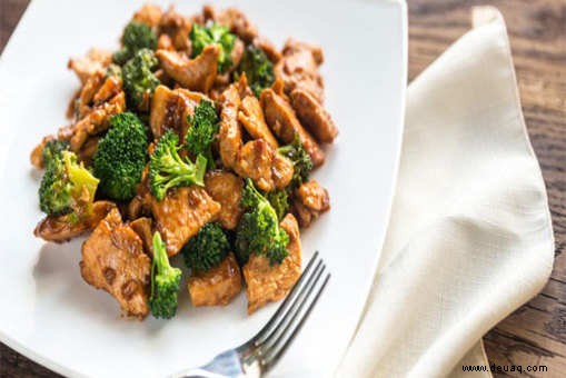 Wok-Rezept mit Tofu und Brokkoli 