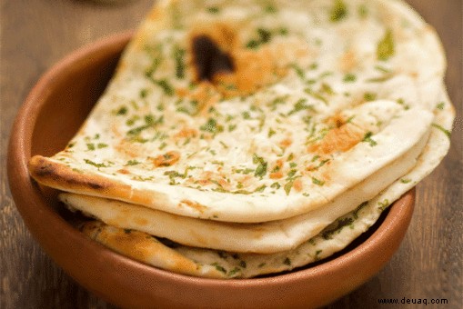 Knoblauch-Naan-Rezept 