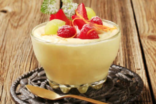 Pudding- und Sahnepudding-Rezept 