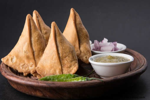 Samosa mit Dal-Rezept 