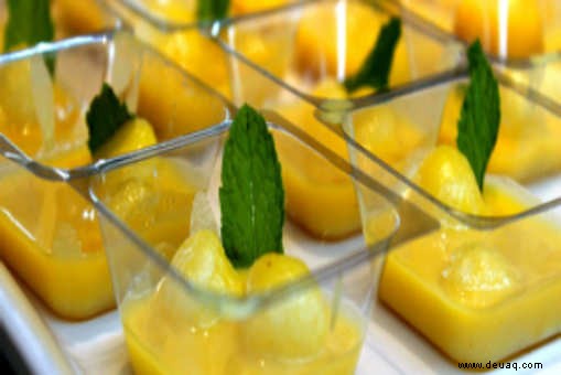 Rezept für Mango-Paneer-Pudding 