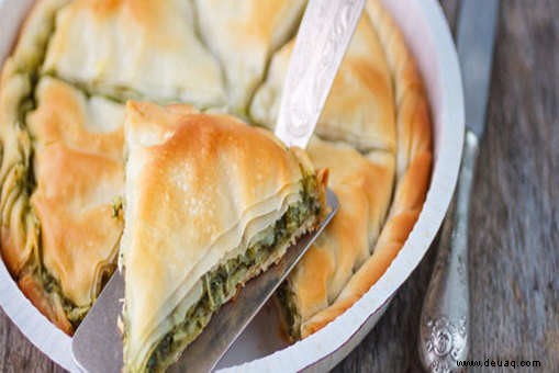 Rezept für Spanakopita-Dreiecke 