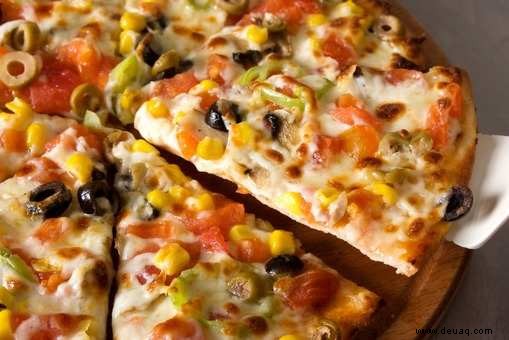 Goldenes Mais-Pizza-Rezept 