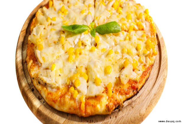 Goldenes Mais-Pizza-Rezept 