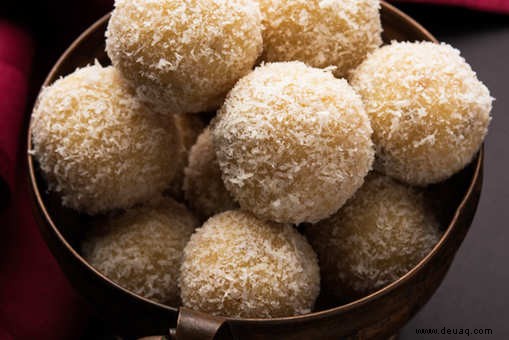 Nariyal Ke Laddoo Rezept 