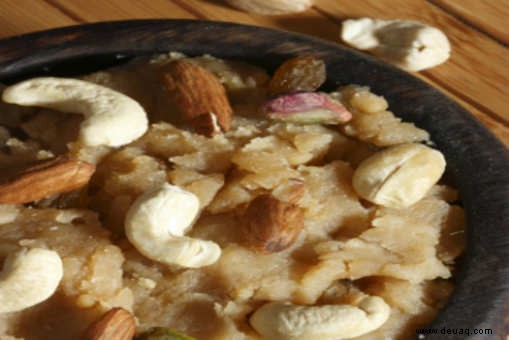 Weizenmehl Halwa Rezept 