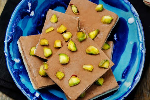 Pista Choco Barfi-Rezept 