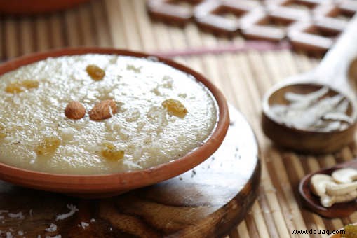 Apfel Jowar Halwa Rezept 