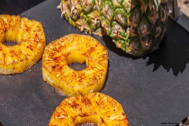 Gegrilltes Ananas-Sandwich-Rezept 