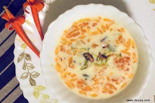 Santre Ki Kheer Rezept 