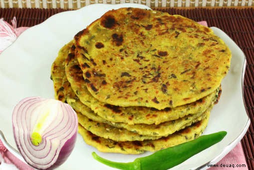 Gesundes Methi Cheela Rezept 