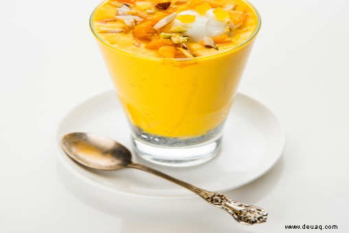 Nussiges Mango-Falooda-Rezept 
