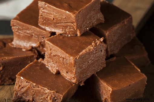 Schokoladen-Fudge-Rezept ohne Backen 