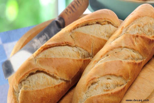 Rezept für hausgemachtes französisches Brot 