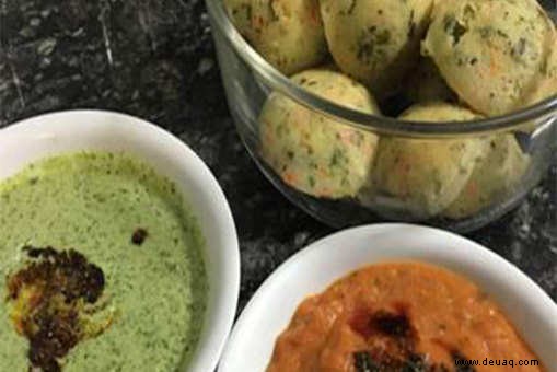 Rava Idli Mikrowellenrezept 