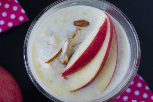 Datteln Apple Kheer Rezept 