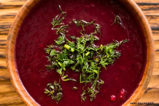 Rote-Bete-Kartoffelsuppe Rezept 