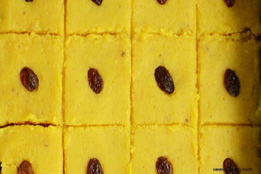 Chana Dal Burfi Rezept 