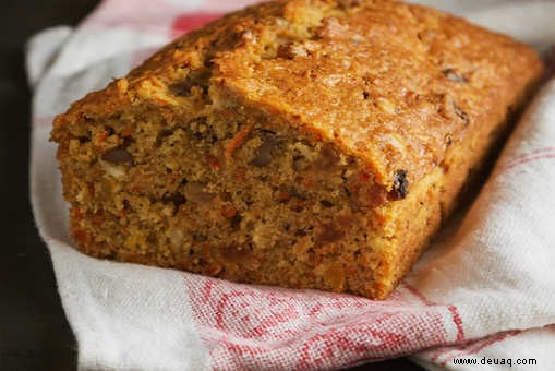 Rezept für Schokoladen-Karottenbrot 