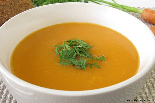Rezept Milchige Karottensuppe 