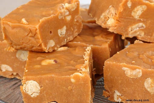 Erdnussbutter-Fudge-Rezept 