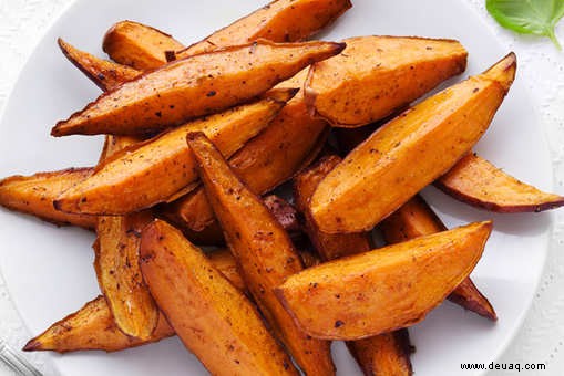 Süßkartoffel-Wedges Rezept 