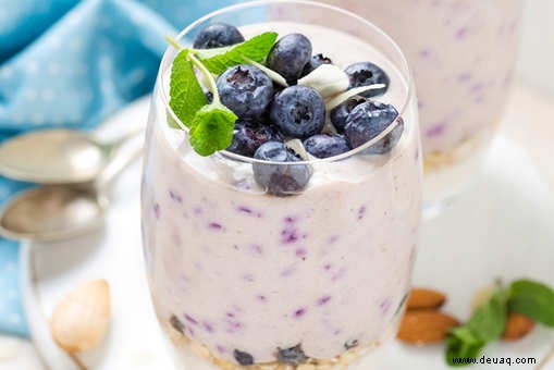 Rezept Blaubeerparfait 