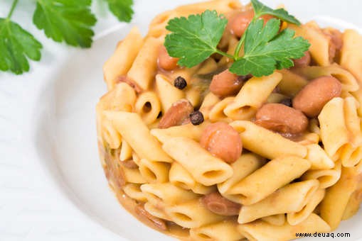 Pasta mit Rajma-Rezept 