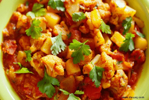 Aloo Gobi Curry-Rezept 