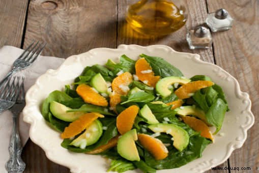 Rezept für Orangen-Avocado-Salat 