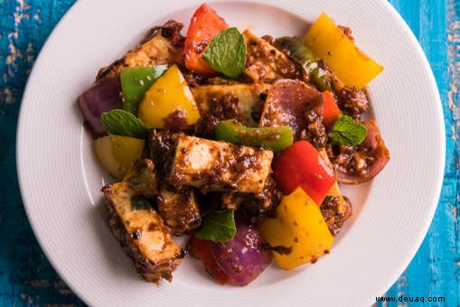 Chili Paneer Rezept 