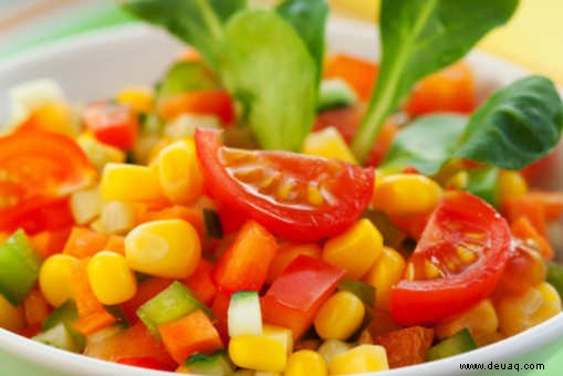 Salat Mais und Tomatensalat Rezept 