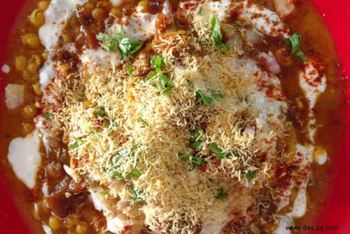 Dahi Ragda Chaat Rezept 