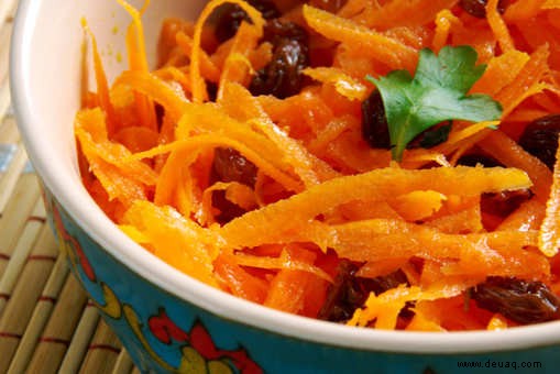 Rezept für geröstete Trauben und Karotten 