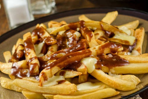 Rezept für würzige Pommes Frites mit extra Sahne 