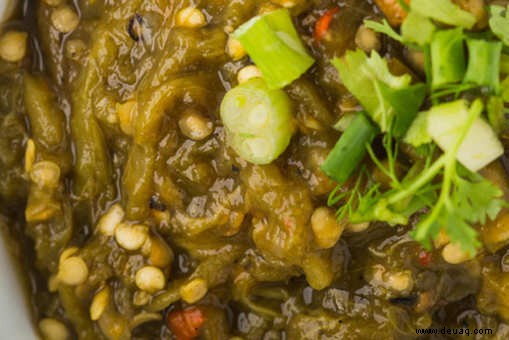 Palak Curry mit Matkisprossen Rezept 